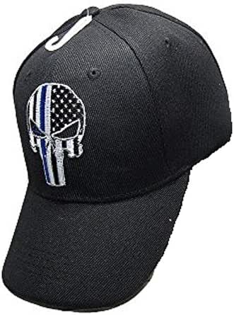 AES Thin Blue Line Demon Ball Cap Hat 