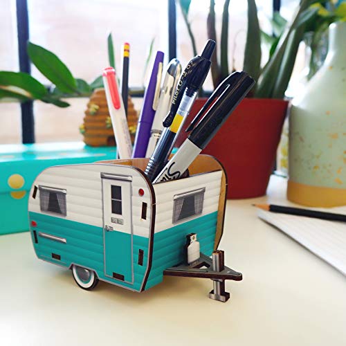 Fred-Happy-Camper-Vintage-Camper-Pencil-Holder