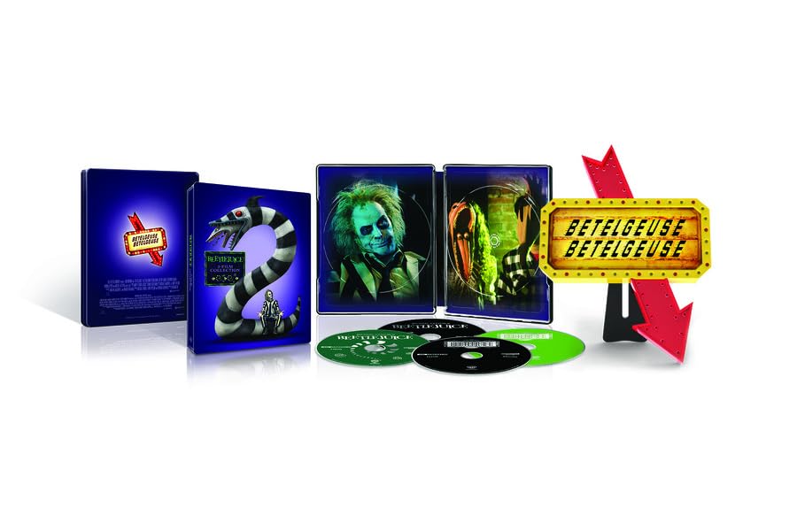 Beetlejuice 2-Film Premium Collectors Edition [Collectors Edition] [Exclusive] [4K Ultra HD] [2024]