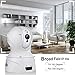 Wireless Security Camera, WiFi Home Security IP Camera PT Baby Monitor with 2-Way Audio, Intelligent Motion Detection and Remote Pan/Tilt/Zoom (720-white)