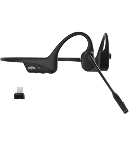 New OpenComm2 2025 Upgrade - Open-Ear Bone Conduction Headphones