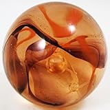 OnlineScienceMall Massive 1-5/8 Inch Glass Mega Marble (42mm Mammoth) with Stand (Lion)