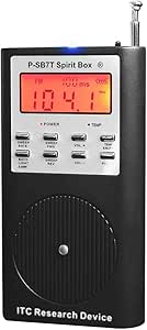 SB7 Spirit Box - Caja para caza fantasma con altavoz y FM+AM ...