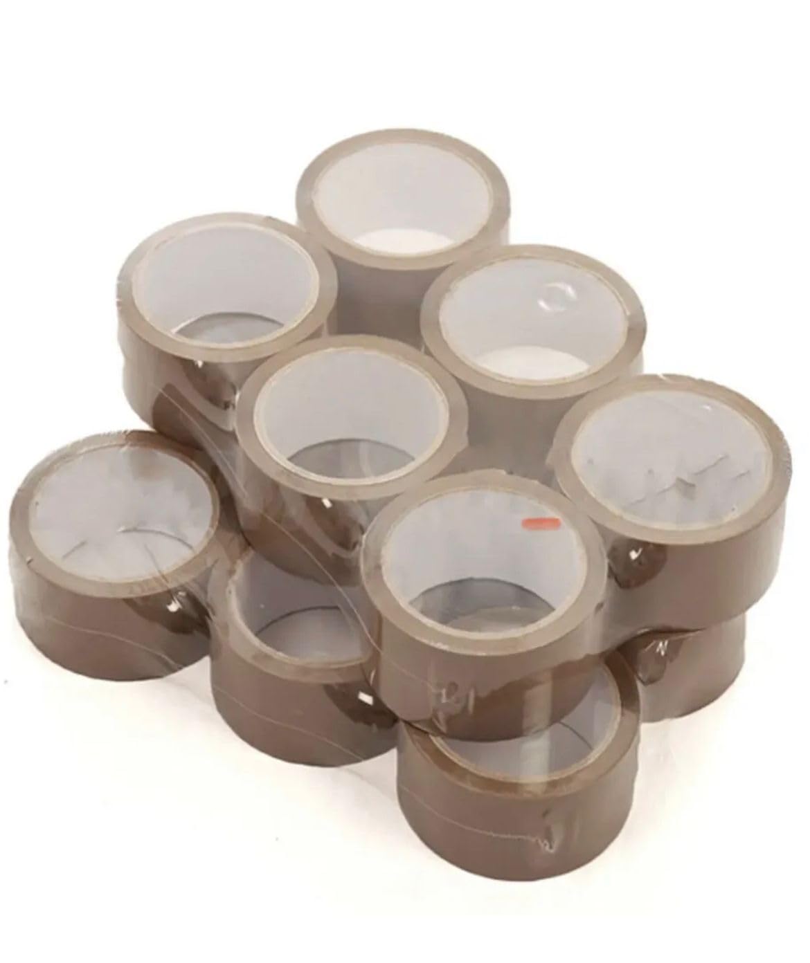 VapourOn Strong Heavy Duty Tape Brown Packaging Tape Rolls 48mm x 66m | Packaging Tape for Packing Parcels, Boxes, Postage, Moving House | Moving Out Essentials (12)