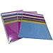 levylisa 4'' x 6'' Self Adhesive Gemstone Metallic Craft Glitter Sign Sticker Art Sheets 20 Sheets (Mixed Colors)
