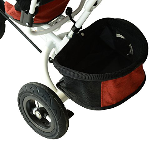 qaba 2 in 1 tricycle