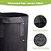 JJONE Fabric Grow Bags, 30 Gallon Nonwoven Plant Bags Fabric Pots Container Set with 5 Pcs Plant Labels for Garden Flower Vegetables, 1 Packthumb 3