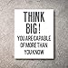 Inspirational Wall Art Poster Prints Quote Positive Affirmation Motivational Wall Art Quotes Pictures fun Office Wall Decor Artwork Art for living room bedroom walls office art (White, 8x10)