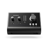 Audient Audio Interface iD14 MKII, 2 Class-A Microphone Preamps (High Performance USB Audio Interface, USB-C Connector, Monitor Mix and Monitor Panning Function, 2 Headphone Outputs), Black