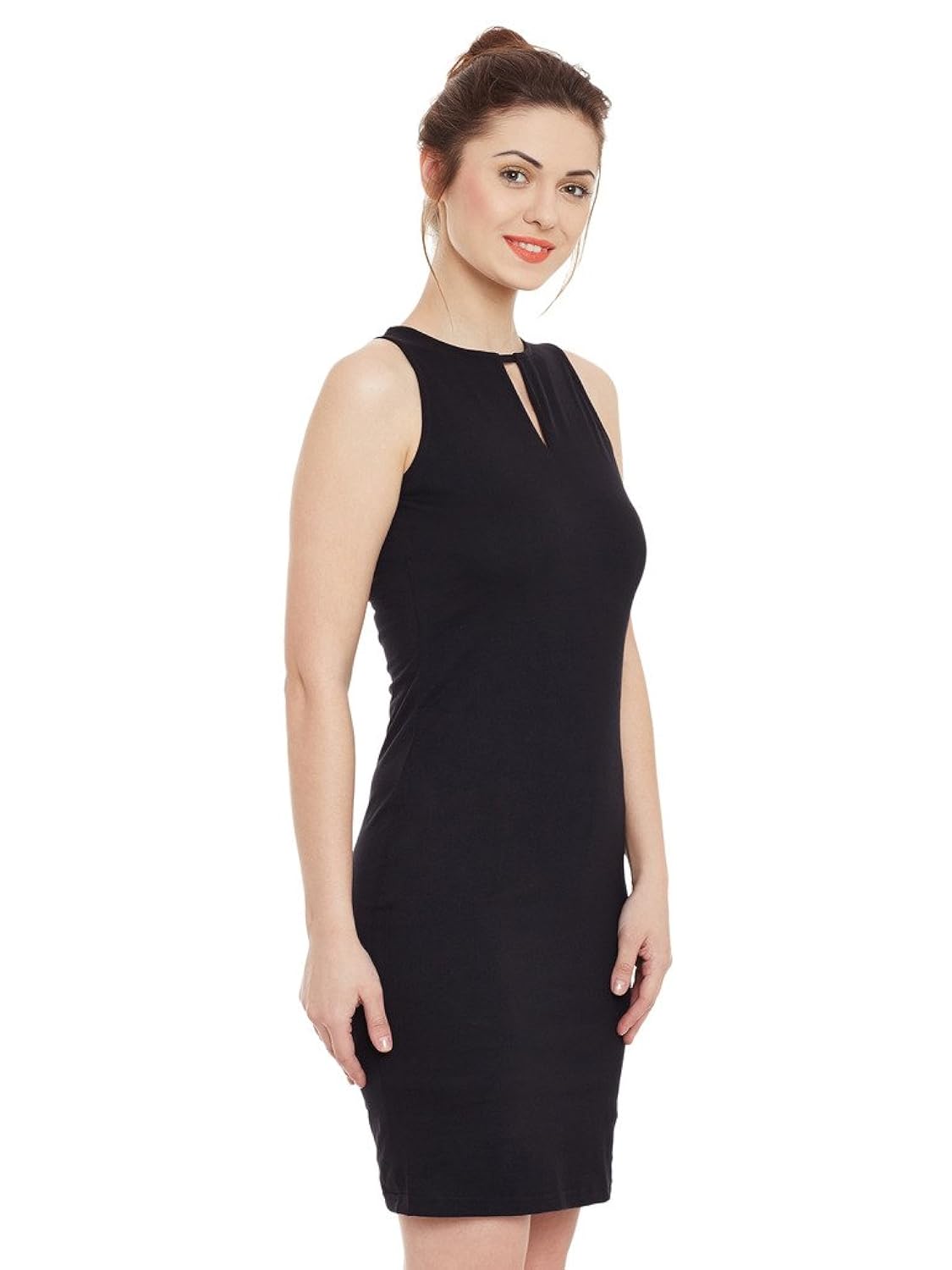 miss chase womens black bodycon dress