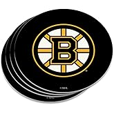 Boston Bruins Logo Novelty Coaster Set