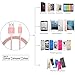 Tranesca Nylon Braided Apple Mfi Certified USB A to Lightning cable for iPhone X,iPhone8,iPhone 7/7 Plus/iPhone 6/6s/iPad Air/iPad Pro and more-Rose Gold ( 6 Feet/1.8 Meter)