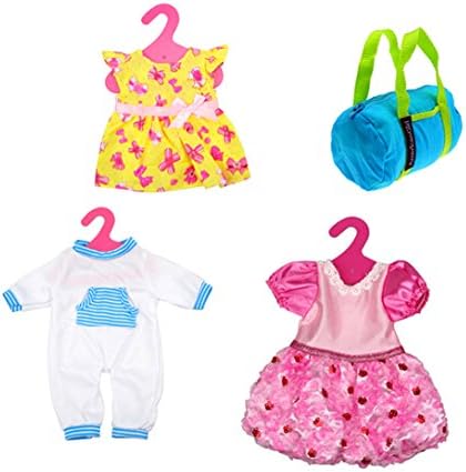 Brynhildr Dolls Clothes for 14‘’-18‘’ Doll(4 Pieces)