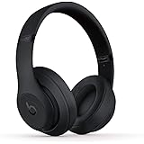Beats Studio3 Wireless Noise Cancelling Over-Ear Headphones - Apple W1 Headphone Chip, Matte Black (Latest Model) (Renewed)