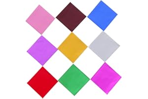 100 Pieces Aluminium Foil Candy Wrappers Chocolate Wrappers For Candies And Chocolate Packaging, Random Color 9cm X 9cm