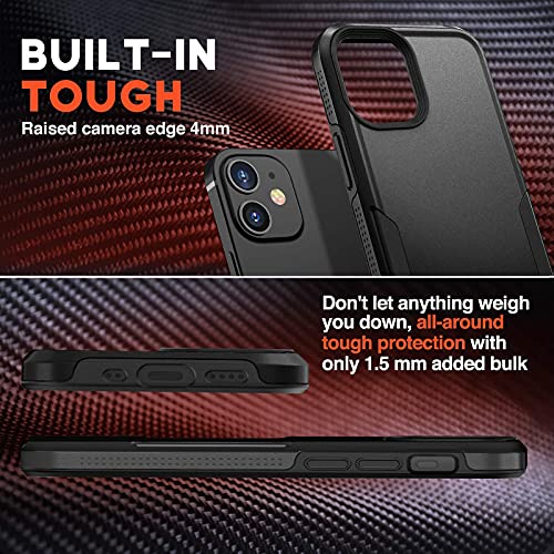 NTG [1st Generation] Designed for iPhone 12 Mini Case, HeavyDuty Tough
