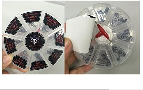 2box/lot (total is 96pcs)demon killer 8 in 1 pre built vape coil wire kit from Lomefo