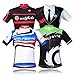 WOLFBIKE Men Cycling Jersey + Short Sportwear Suit, Comfortable Breathable Quick Dry Fabric, 3D Gel Padded Shorts Tights Pants