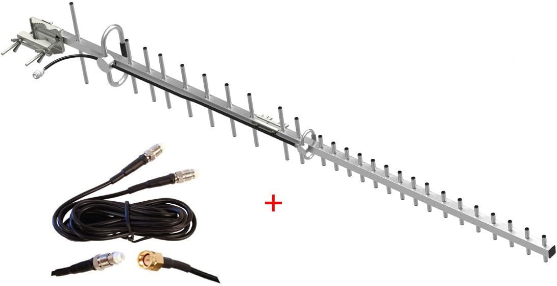 Citywirelessca External 24Db Yagi Antenna For Netcomm 3G10Wvr 3G10Wvr2 3G25W-R Wireless Rogers Rocket Hub