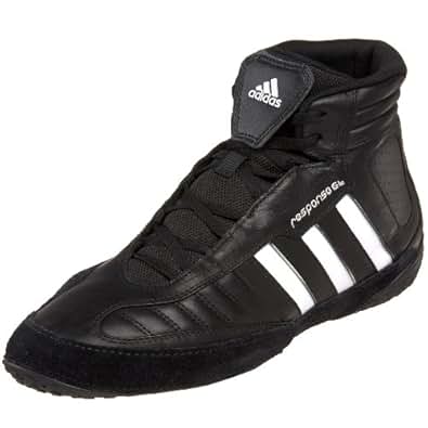 Amazon.com | adidas Men's Response Gt Wrestling Shoe, Black/White, 7 M US | Wrestling