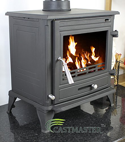 CASTMASTER WINCHESTER WOOD BURNING LOG BURNER MULTIFUEL CAST IRON STOVE 7kw  - ez5