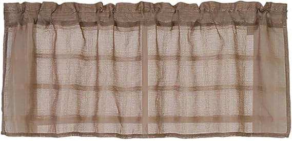 Amazon.de: DRAGONHOO Volants für Fenster, kurzer Vorhang für kleine