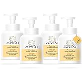 Zoviro Foaming Hand Sanitizer, 9.5oz Pump Bottle, Alcohol-Free, Citrus Fresh Scent, Moisturizing with Aloe, Non-sticky, No Rinse (PACK OF 4)