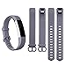 AK for Fitbit Alta HR Bands, Newest Fitbit Alta HR Band Replacement Wristband Strap with Secure Metal Buckle for Fitbit Alta HR/Fitbit Alta (Grey, Small)