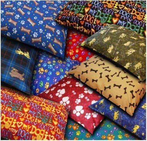 L S U Dog Bed Comfortable with Removable Cover Zipped Washable Soft Large XLarge Cushion Pads And Covers (Large Cover Only)