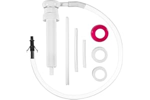 Bzcovac 30cc Hand Oil Transfer Pump Fluid Pump for Gallon Bottles and Wide-Mouth Quart Bottles - Transfers Gear Oil, Transmis