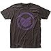 Impact Men's Hawkeye Distressed Icon Black Cotton Tee Shirt L
