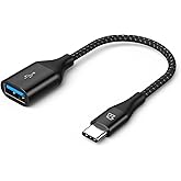 TeleAdapt USB C to USB Adapter 3.1, USB C OTG Adapter, 10Gbps USB Type C to USB Adapter, USB-C to USB-A Female OTG Cables Com