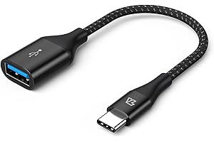 Teleadapt USB C to USB 3.1 Adapter, USB Type-C to USB OGT Cable, USB-C Male to USB-A Female OTG Cables Compatible with New Ma