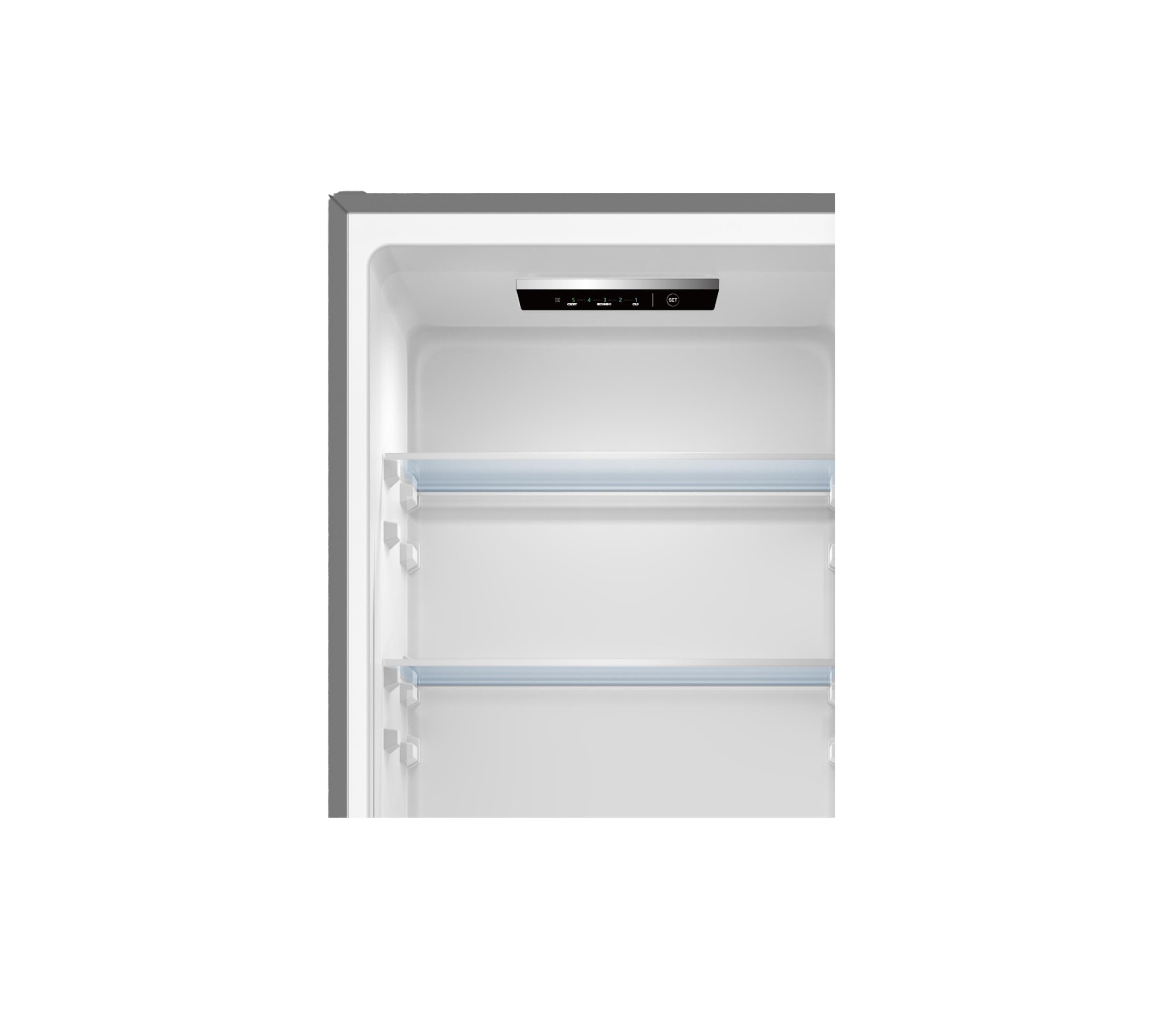 Beko B3RCSO255XB freistehende Kühl/-Gefrierkombination, 262 l Nettovolumen, 187 l Kühlen, 75 l Gefrieren, MinFrost, Supergefrierfunktion, 3 Gefrierschubladen, Inox 5