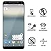 Google Pixel 2 XL Screen Protector [Glass][2-Pack] (Black), Linboll Screen Protector for Google Pixel 2 XL High Definition Ultra [Case-friendly][HD Clear][Anti-Bubble][Anti-Scratch]