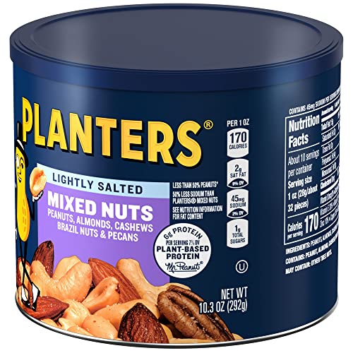 Planters Lightly Salted Mixed Nuts (10.3 oz Canister) Pricepulse