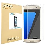Galaxy S7 Screen Protector [Full Coverage], PLESON [2-PACK] Samsung Galaxy S7 Screen Protector Curved [3D Full Edge to Edge] screen protector, HD Clear/Bubble-Free Invisible Shield