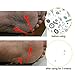 Imosh Mens and Womens Titanium Negative Ion Anti Odor Socks Anti Fungal Sockings Treat Athletes Foot and Barbiers Infrared Ray Socks, 3 Pairs Black
