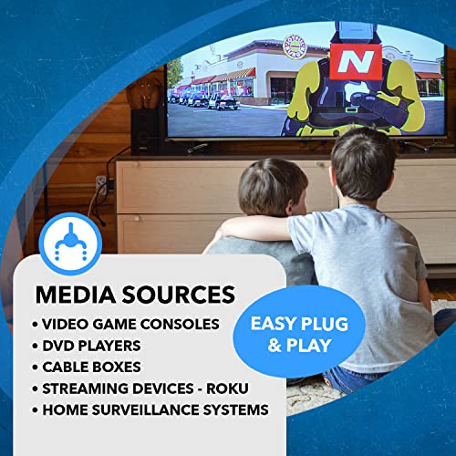 OREI 4K HDMI Matrix Switch 4 X 2, Switcher 18G UltraHD with Arc Supports Upto 4K @ 60Hz & 1080P IR Audio Extractor Arc EDID HDCP 2.- Remote Control - Full Matrix Selection