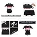 Cycling Jersey Short Sleeve Women MTB Bike Clothing Road Bicycle Shirts Shorts Padded Pants Redthumb 3