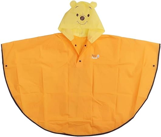 Amazon Co Jp くまのプーさん 子供用 レインウェア キッズ耳付き レインポンチョディズニー おもちゃ