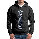SSDDFF Men's Dallas American Football Team Cowboys Hoodies Sweater Black