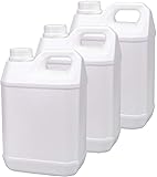 Nicunom 3 Pack 80 Oz Plastic Jugs, F-Style Large