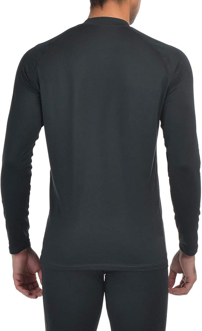 Men’s Thermal Underwear Fleece Lined Base Layer Long Johns Set Top and Bottom Winter Sports Suits at  Men’s Clothing store