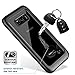 Singdo Samsung Galaxy S8 Case, Built-in Screen Protector Cover 360 Degree Protection Rugged Clear Bumper Case with Kickstand for Samsung Galaxy S8 (Not Fit Galaxy S8 Plus)