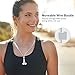Bluetooth Headphones With Mic, FKANT Wireless Headphones Bluetooth V4.1 Earbuds Stereo Sports Earphones IPX4 Sweatproof Headset