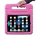 HDE Shock Proof iPad Case for Kids Bumper Cover Handle Stand for Apple iPad 2 iPad 3 iPad 4 (Light Pink)