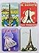 Refrigerator magnets set of 24 Paris Eiffel Tower souvenirs magnetic fridge magnet home decoration accessories arts paste crafts