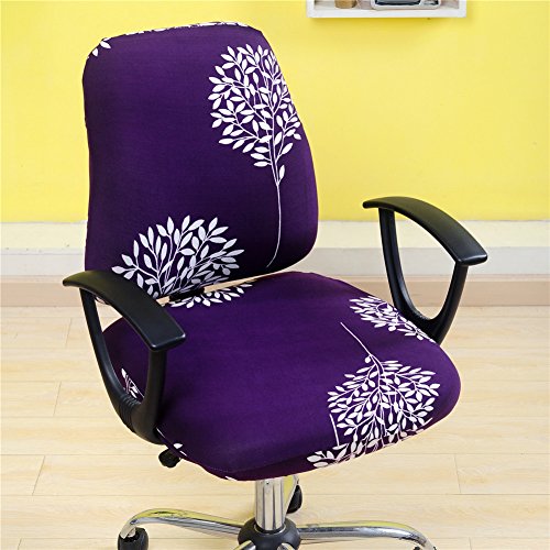OfficeÂ ComputerÂ ChairÂ CoverÂ Printing Rotating ArmchairÂ CoverÂ Slipcover (G)
