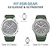 kitway Bands Compatible for Samsung Galaxy Watch 5 Pro Band 45mm/ Galaxy Watch 5 Bands 40mm 44mm Band, No Gap Silicone Sport Strap Wristband Women Men